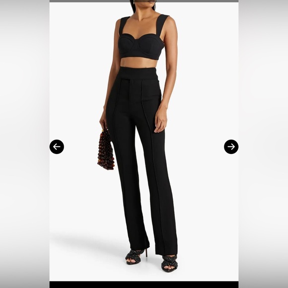 NICHOLAS Pants - NWT Nicholas black Marta Crepe Staightleg pant size 2